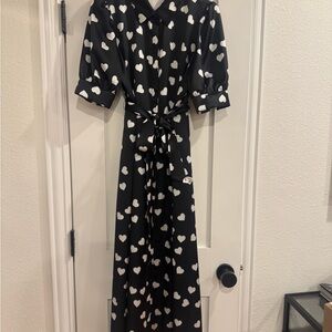 kate spade | Dresses | Euc Kate Spade Houndstooth Chiffon Dress | Poshmark
